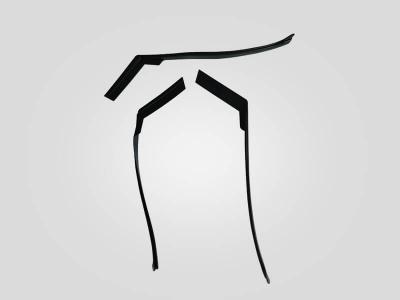 71850-T6LA-H011-53-56右膠(jiāo)條(tiáo)